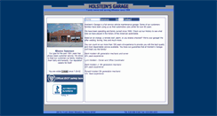 Desktop Screenshot of holsteinsgarage.com